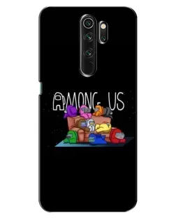 Чехол для OPPO A5 (2020) с картинкой «Логотип Among Us»