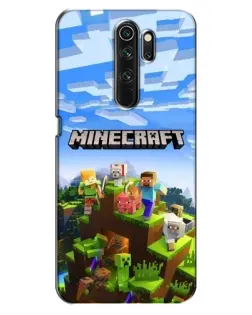 Чехол для OPPO A5 (2020) с картинкой «Minecraft классический мир»