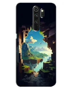 Чехол для OPPO A5 (2020) с картинкой «Вид из пещеры»