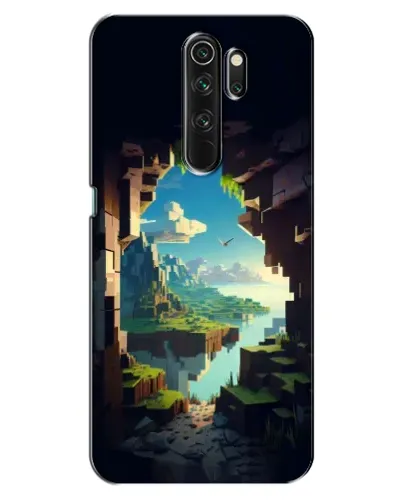 Чехол для OPPO A5 (2020) с картинкой «Вид из пещеры»