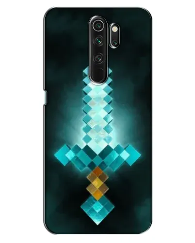 Чехол для OPPO A5 (2020) с картинкой «Алмазный меч неон»