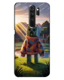 Чехол для OPPO A5 (2020) с картинкой «Крипер в свитере»