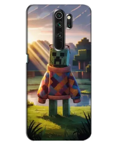 Чехол для OPPO A5 (2020) с картинкой «Крипер в свитере»