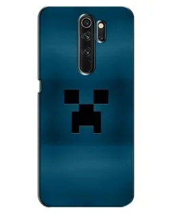 Чехол для OPPO A5 (2020) с картинкой «Крипер текстура»