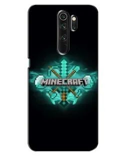 Чехол для OPPO A5 (2020) с картинкой «Minecraft Diamond лого»