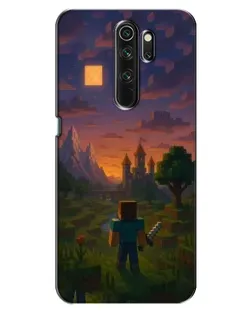 Чехол для OPPO A5 (2020) с картинкой «Стив у башни»