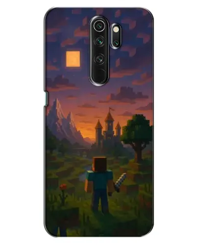 Чехол для OPPO A5 (2020) с картинкой «Стив у башни»