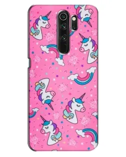 Чехол для OPPO A5 (2020) с картинкой «Unicorn паттерн розовый»