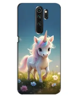 Чехол для OPPO A5 (2020) с картинкой «Единорог на поляне»