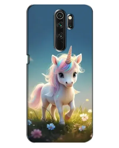 Чехол для OPPO A5 (2020) с картинкой «Единорог на поляне»