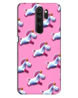 Чехол для OPPO A5 (2020) с картинкой «Единороги на розовом»