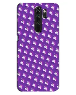 Чехол для OPPO A5 (2020) с картинкой «Единороги на фиолетовом»