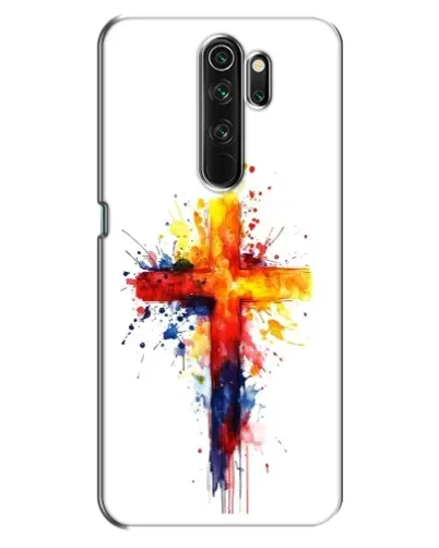 Чехол для OPPO A5 (2020) с картинкой «Акварельный крест» Чехол для OPPO A5 (2020) с картинкой «Акварельный крест»
