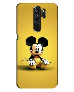 Чехол для OPPO A5 (2020) с картинкой «Микки на желтом»