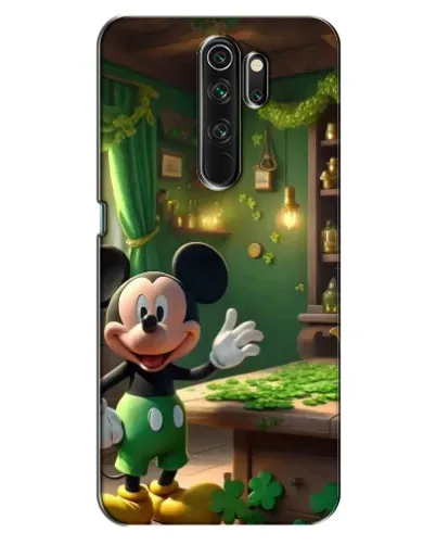 Чехол для OPPO A5 (2020) с картинкой «Микки в мастерской» Чехол для OPPO A5 (2020) с картинкой «Микки в мастерской»