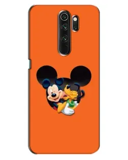 Чехол для OPPO A5 (2020) с картинкой «Сердце Микки Минни»