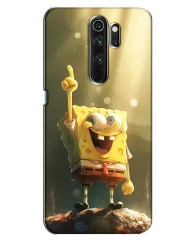 Чехол для OPPO A5 (2020) с картинкой «Сияющий Спанч Боб» Чехол для OPPO A5 (2020) с картинкой «Сияющий Спанч Боб»