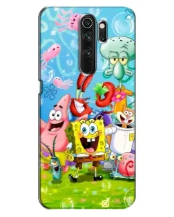 Чехол для OPPO A5 (2020) с картинкой «Губка Боб и друзья» Чехол для OPPO A5 (2020) с картинкой «Губка Боб и друзья»