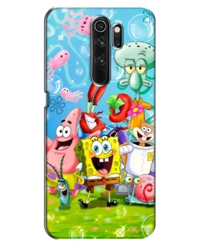 Чехол для OPPO A5 (2020) с картинкой «Губка Боб и друзья» Чехол для OPPO A5 (2020) с картинкой «Губка Боб и друзья»
