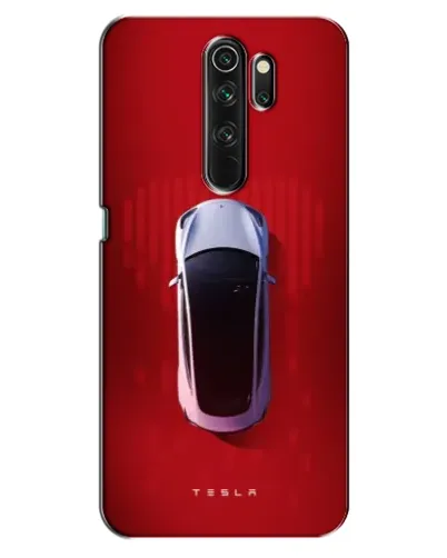 Чехол для OPPO A5 (2020) с картинкой «Tesla Top View»