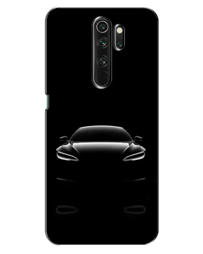 Чехол для OPPO A5 (2020) с картинкой «Силуэт Tesla Night»