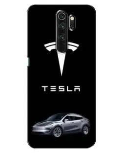 Чехол для OPPO A5 (2020) с картинкой «Tesla Model Y»