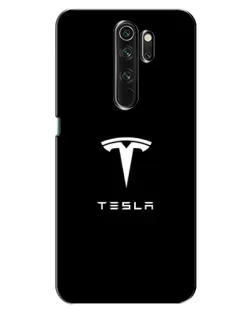 Чехол для OPPO A5 (2020) с картинкой «Tesla White Logo»