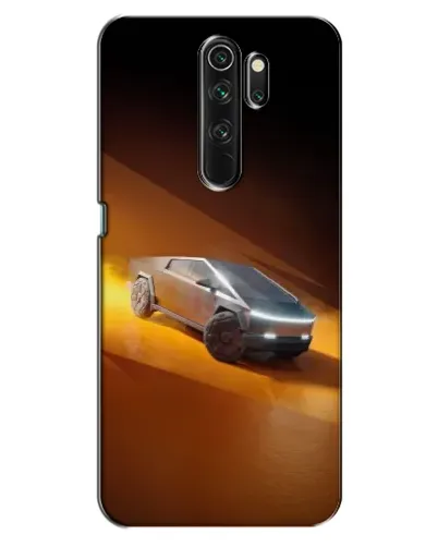 Чехол для OPPO A5 (2020) с картинкой «Cybertruck в пустыне»