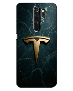 Чехол для OPPO A5 (2020) с картинкой «Мраморная Tesla Gold»