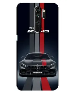 Чехол для OPPO A5 (2020) с картинкой «Mercedes — белый карбон»