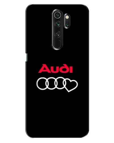 Чехол для OPPO A5 (2020) с картинкой «Логотип Audi Heart»