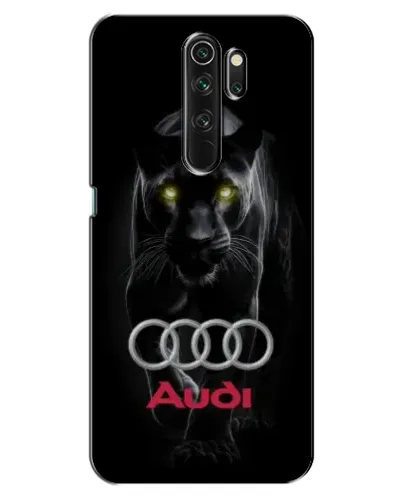 Чехол для OPPO A5 (2020) с картинкой «Пантера и Audi»