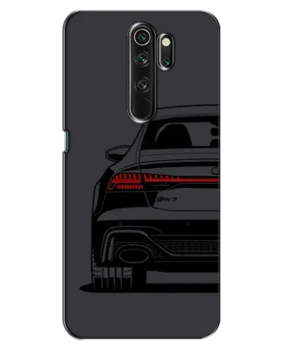 Чехол для OPPO A5 (2020) с картинкой «Задняя часть Audi — арт»