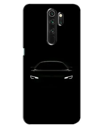 Чехол для OPPO A5 (2020) с картинкой «Взгляд Audi в темноте»
