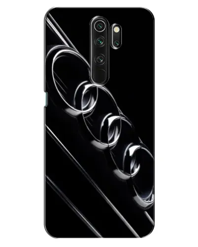 Чехол для OPPO A5 (2020) с картинкой «Audi — абстрактные кольца»
