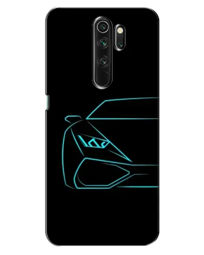 Чехол для OPPO A5 (2020) с картинкой «Голубой силуэт Lamborghini» Чехол для OPPO A5 (2020) с картинкой «Голубой силуэт Lamborghini»