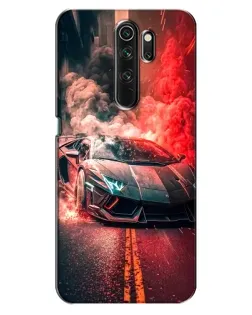 Чехол для OPPO A5 (2020) с картинкой «Lamborghini красный дым» Чехол для OPPO A5 (2020) с картинкой «Lamborghini красный дым»