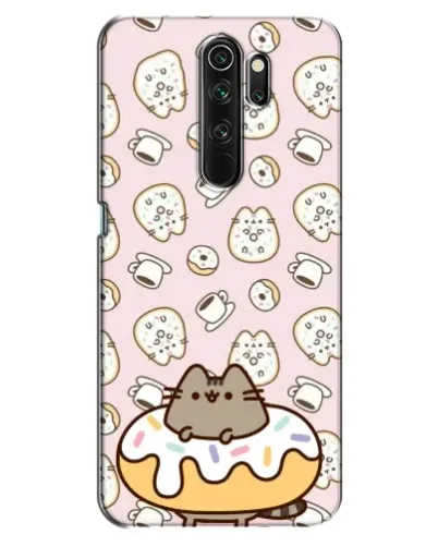 Чехол для OPPO A5 (2020) с картинкой «Пушин на пончике»