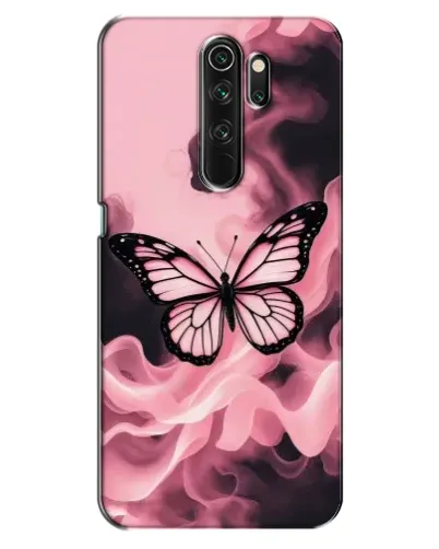 Чехол для OPPO A5 (2020) с картинкой «Бабочка в дыму» Чехол для OPPO A5 (2020) с картинкой «Бабочка в дыму»