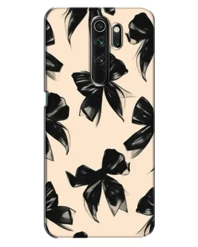 Чехол для OPPO A5 (2020) с картинкой «Паттерн черные банты» Чехол для OPPO A5 (2020) с картинкой «Паттерн черные банты»