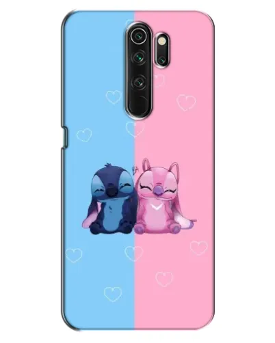 Чехол для OPPO A5 (2020) с картинкой «Stitch и Angel Love»