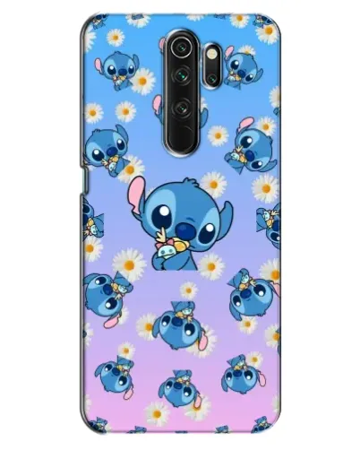 Чехол для OPPO A5 (2020) с картинкой «Паттерн со Стичем»