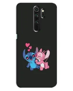 Чехол для OPPO A5 (2020) с картинкой «Анжел целует Стича»