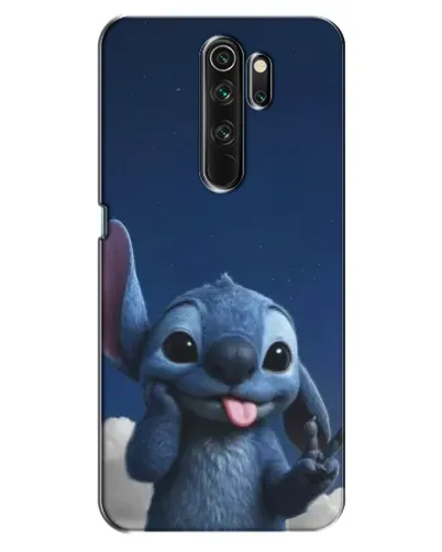 Чехол для OPPO A5 (2020) с картинкой «Стич в облаках»
