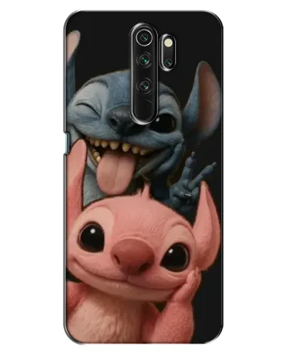Чехол для OPPO A5 (2020) с картинкой «Стич и Ангел»