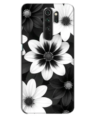 Чехол для OPPO A5 (2020) с картинкой «Монохромные астры» Чехол для OPPO A5 (2020) с картинкой «Монохромные астры»