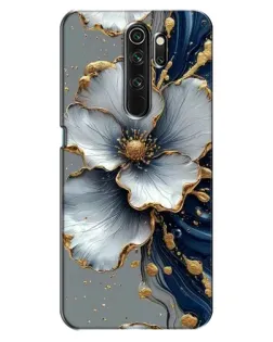 Чохол для OPPO A5 (2020) з картинкою «Біла квітка та золотий флюїд» Чохол для OPPO A5 (2020) з картинкою «Біла квітка та золотий флюїд»