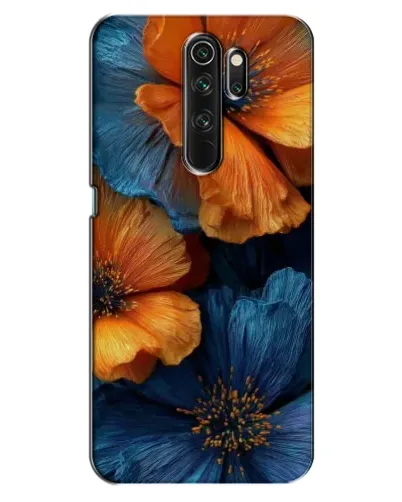 Чохол для OPPO A5 (2020) з картинкою «Яскрава синьо-помаранчева флора» Чохол для OPPO A5 (2020) з картинкою «Яскрава синьо-помаранчева флора»