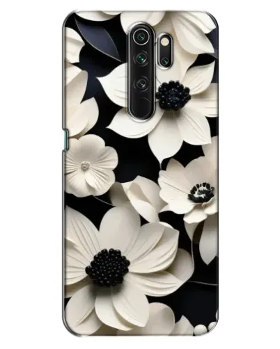 Чехол для OPPO A5 (2020) с картинкой «Объемные белые цветы» Чехол для OPPO A5 (2020) с картинкой «Объемные белые цветы»