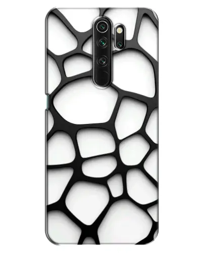 Чехол для OPPO A5 (2020) с картинкой «Белая объемная сетка» Чехол для OPPO A5 (2020) с картинкой «Белая объемная сетка»